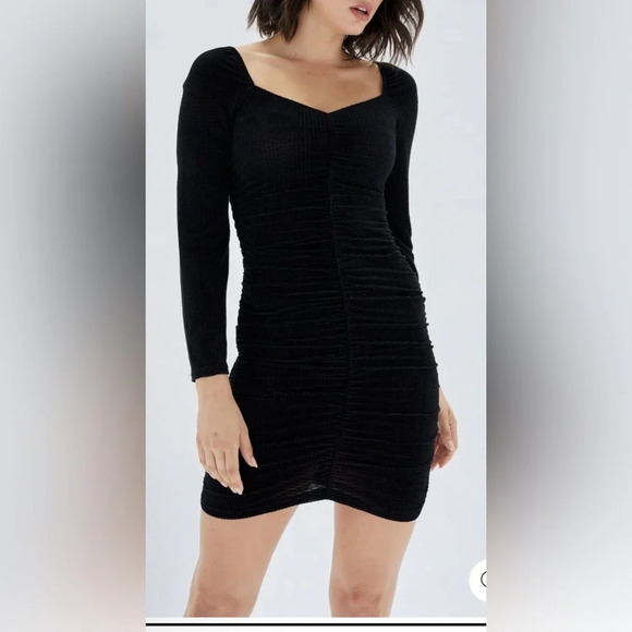 MINKPINK CHAIMA MINI DRESS Small New with tags Black - Picture 7 of 8